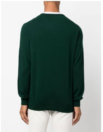 RALPH LAUREN Wool Sweater with Signature Polo Pony Motif for Men