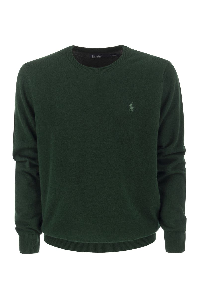 POLO RALPH LAUREN Men's Classic Crew-Neck Wool Sweater