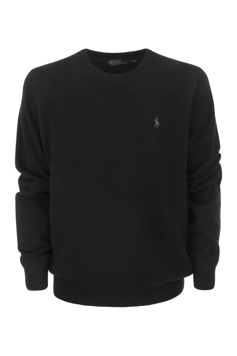 POLO RALPH LAUREN Crew-Neck Wool Sweater for Men