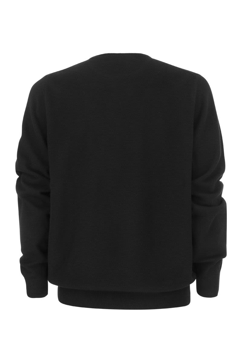 POLO RALPH LAUREN Crew-Neck Wool Sweater for Men
