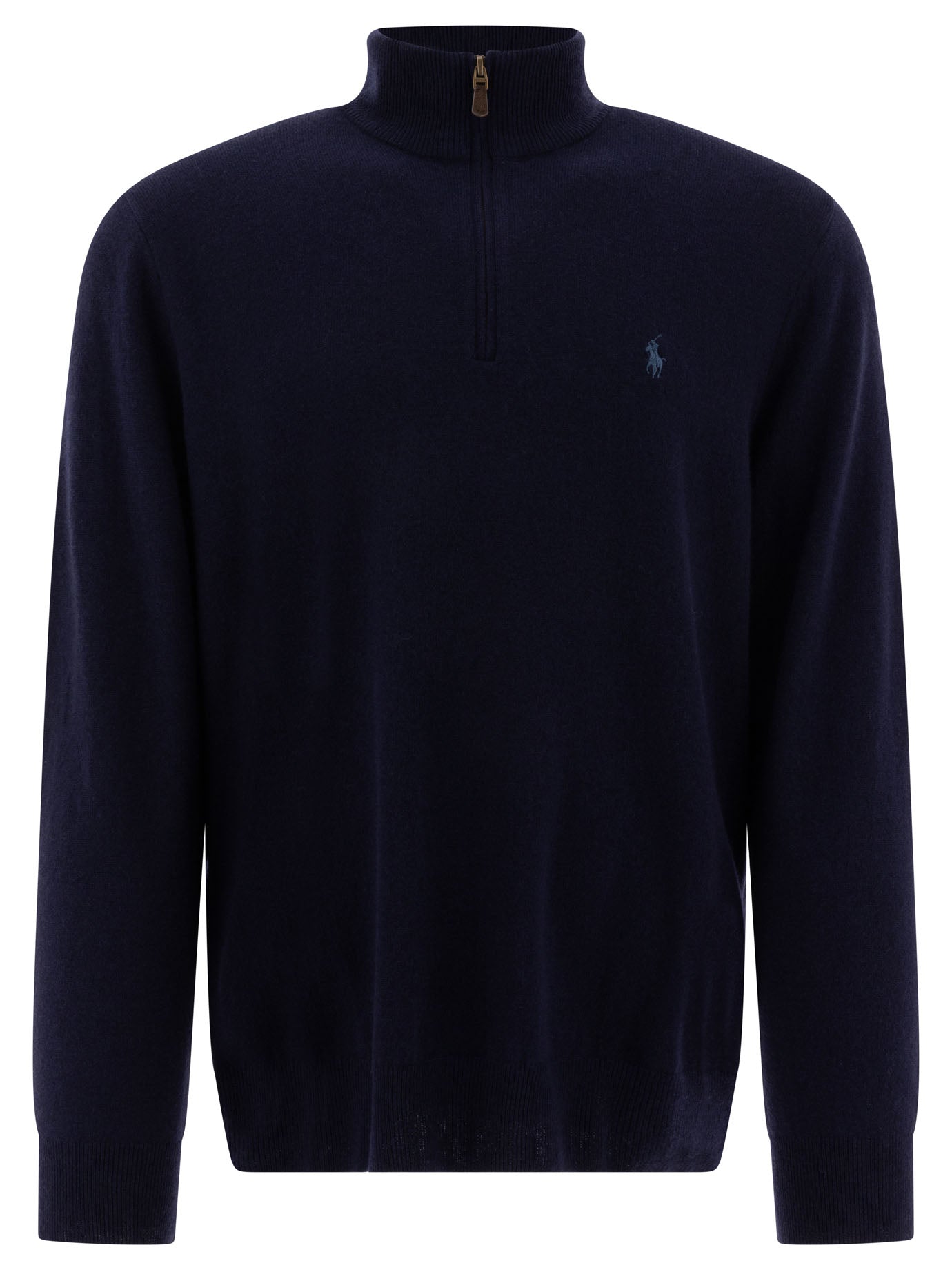 POLO RALPH LAUREN Wool Half-Zip Sweater for Men - Regular Fit