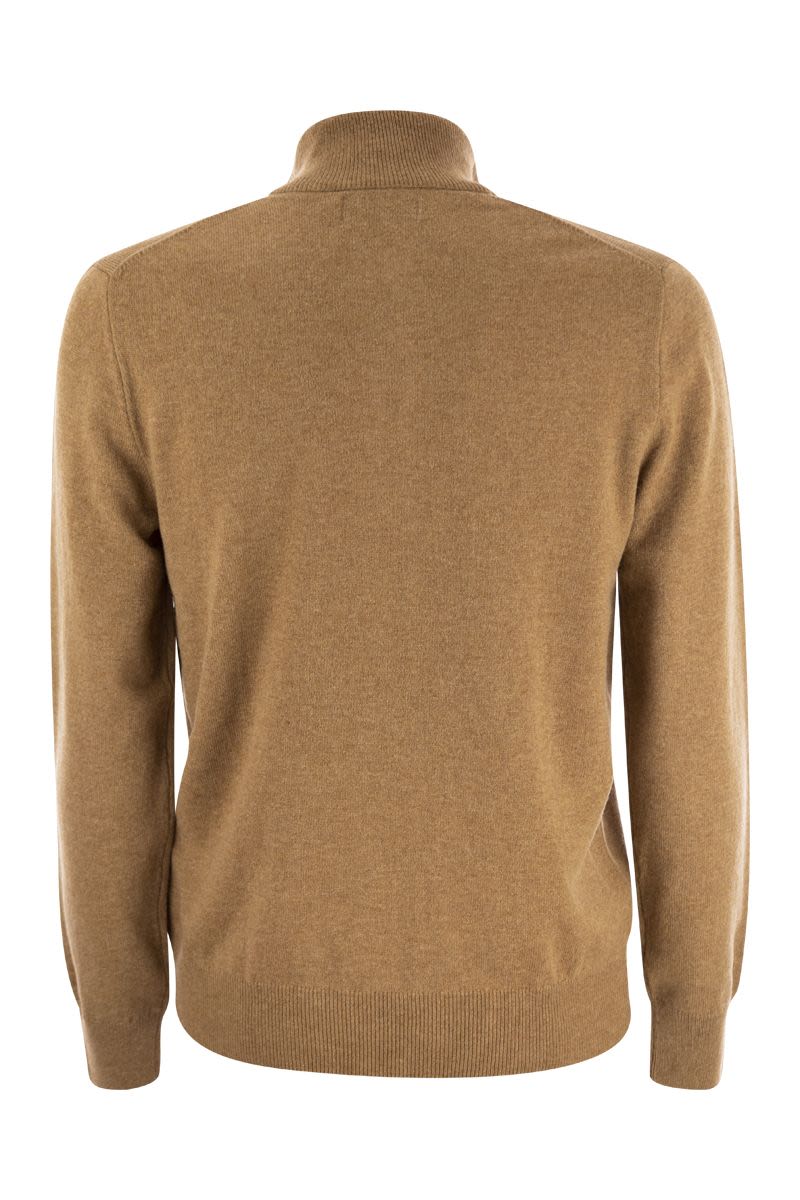 POLO RALPH LAUREN Men's Wool Quarter-Zip Pullover