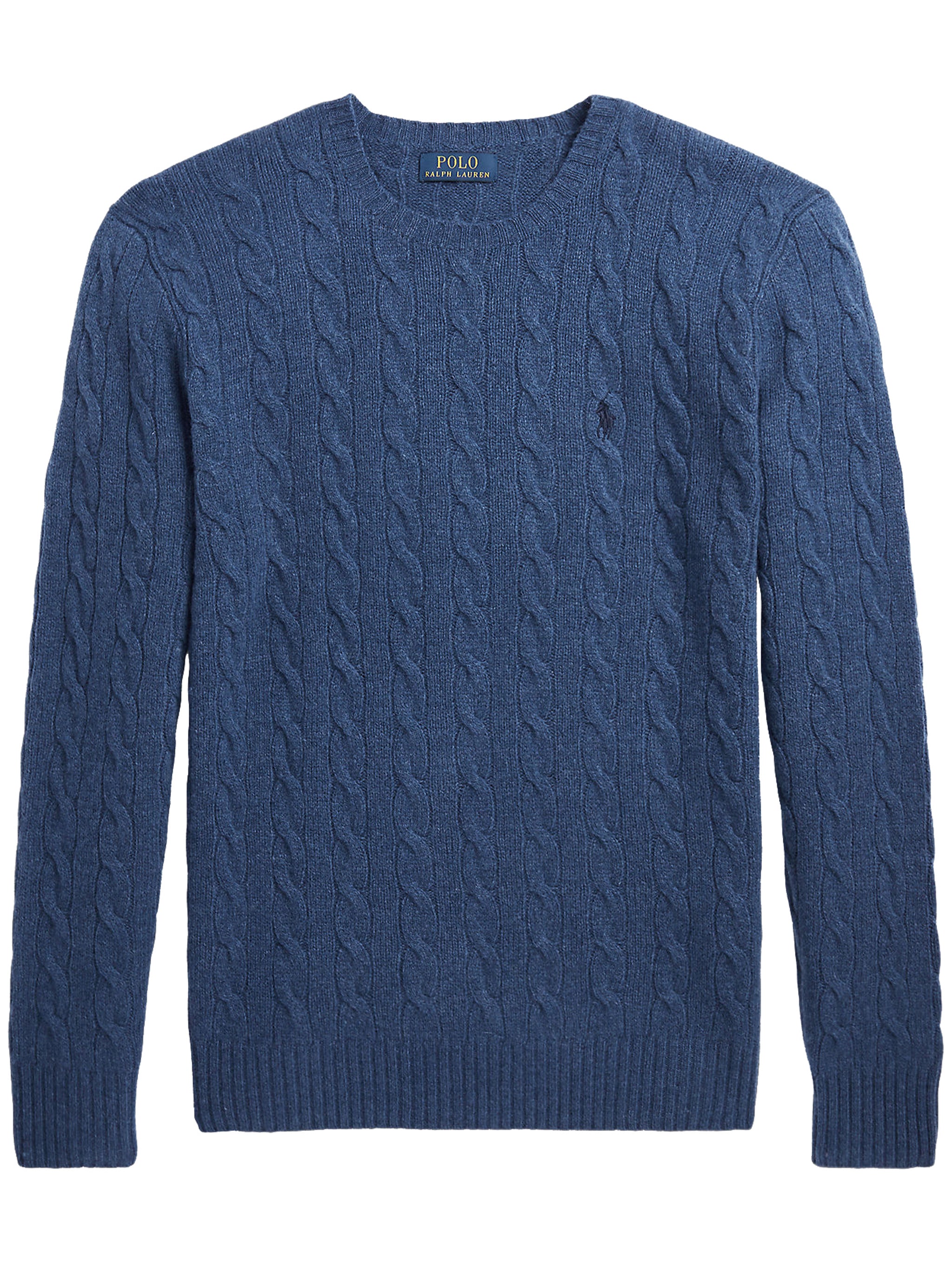 POLO RALPH LAUREN Men's Cable-Knit Wool-Cashmere Jumper