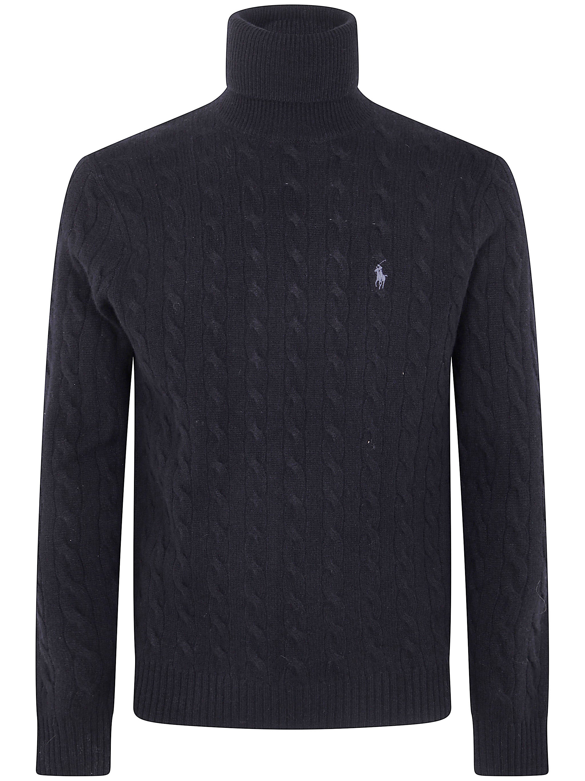 POLO RALPH LAUREN Men's Long Sleeve Wool-Cashmere Pullover
