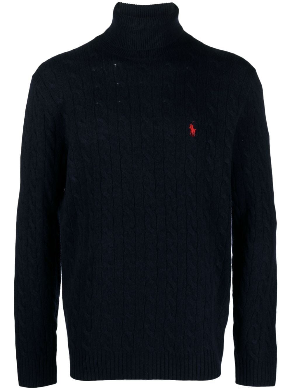 POLO RALPH LAUREN Cable Knit Roll Neck Jumper for Men