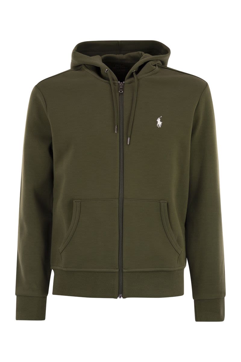 POLO RALPH LAUREN Men's Zip-Up Hoodie with Drawstring Hood