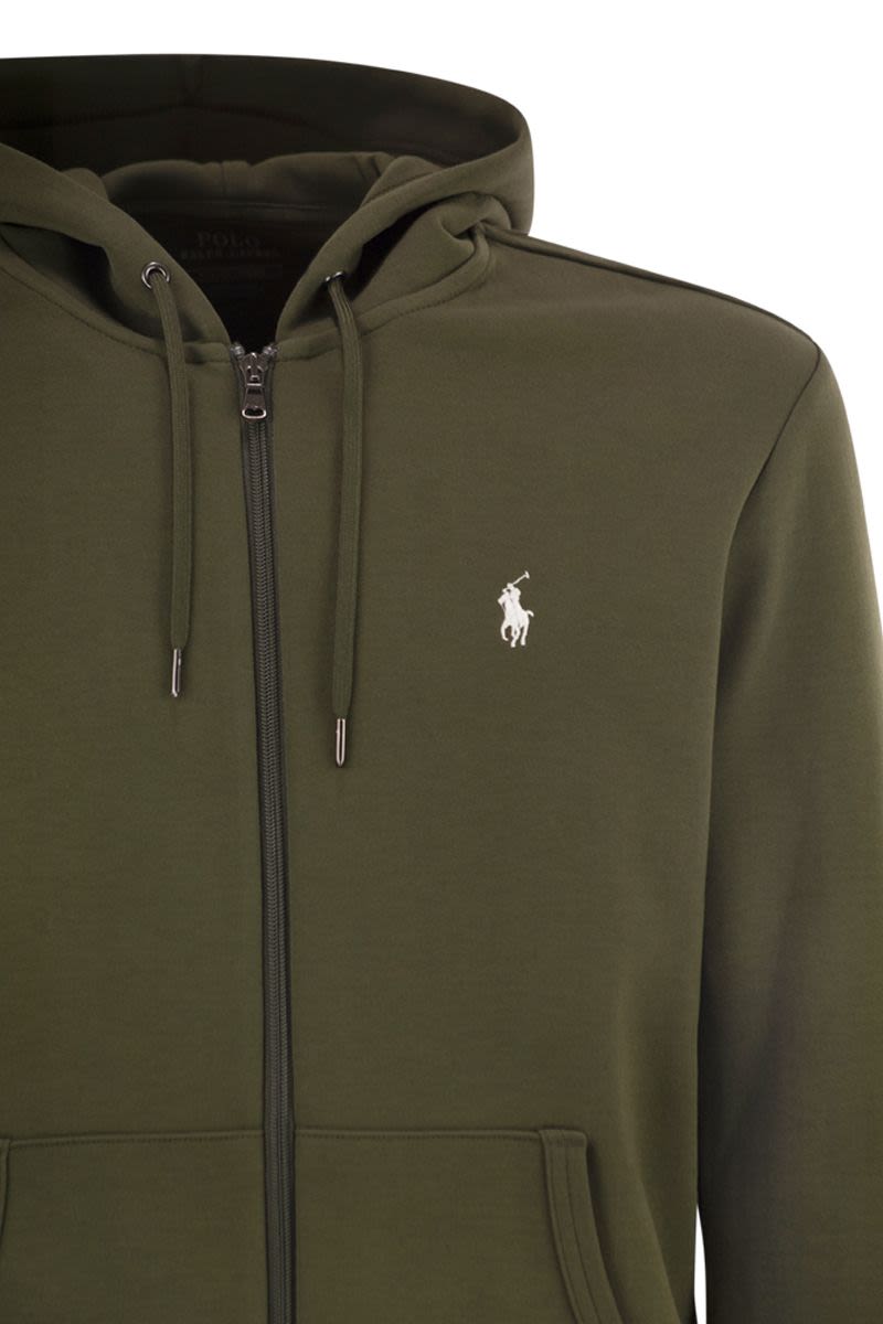POLO RALPH LAUREN Men's Zip-Up Hoodie with Drawstring Hood