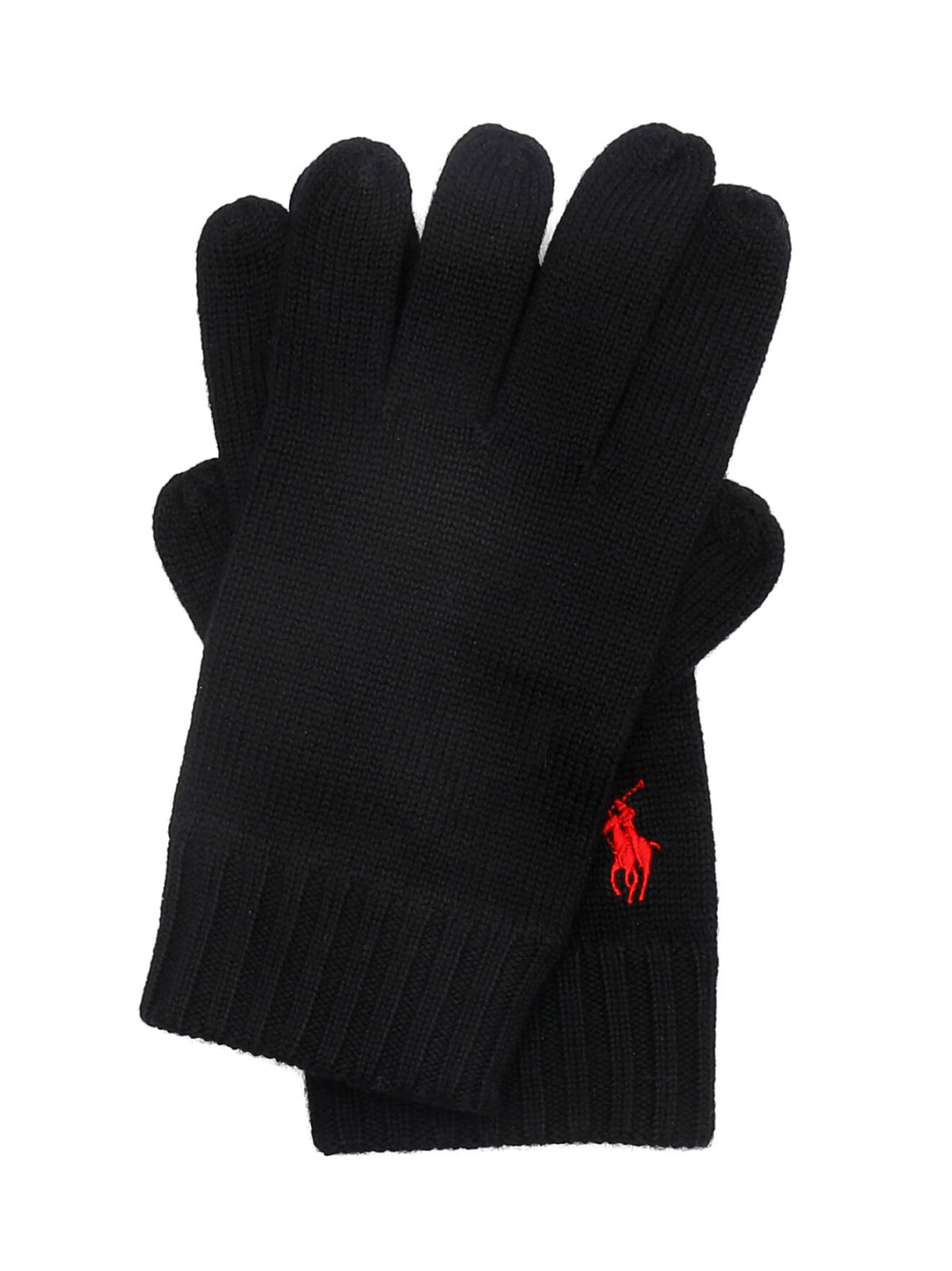 POLO RALPH LAUREN Classic Pony Logo Wool Gloves for Men