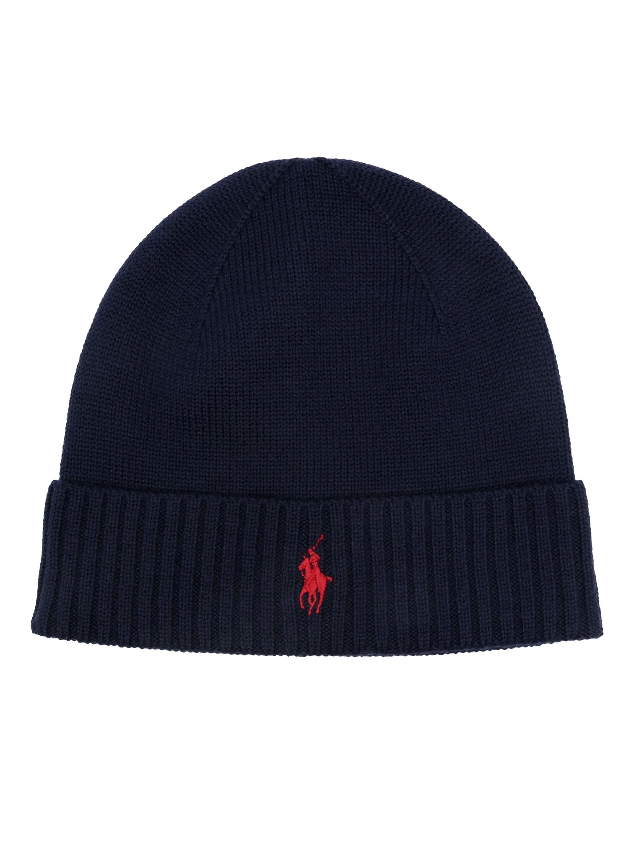 POLO RALPH LAUREN Men's Classic Beanie with Embroidered Pony