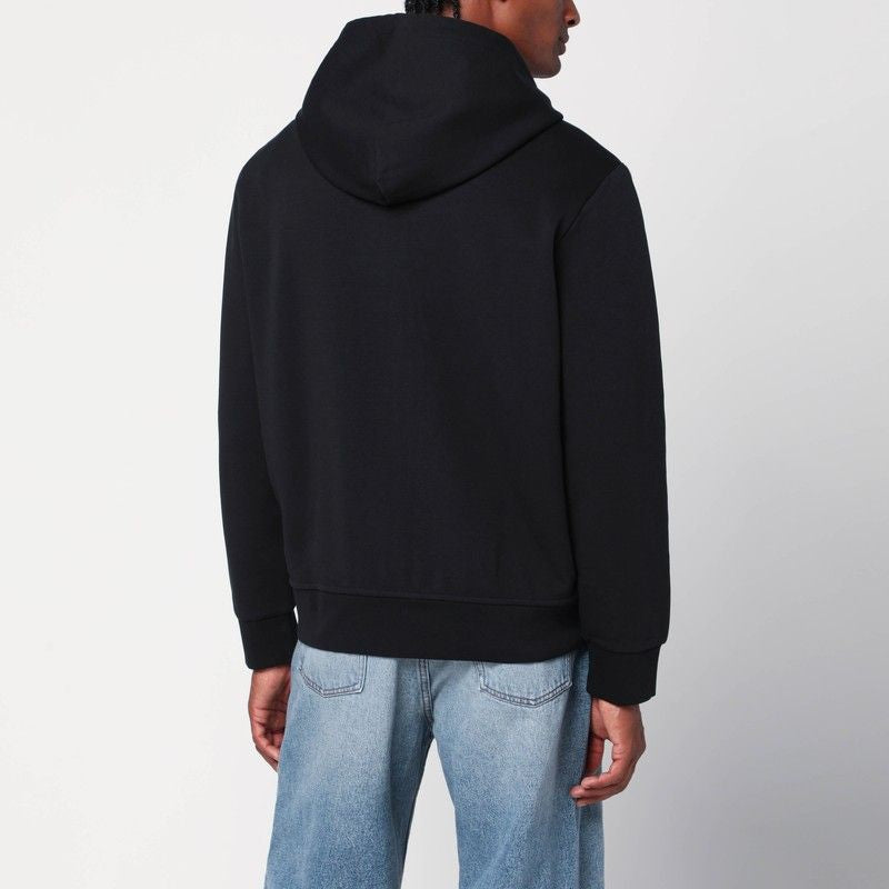 POLO RALPH LAUREN Men's Black Zip Sweatshirt with Hood