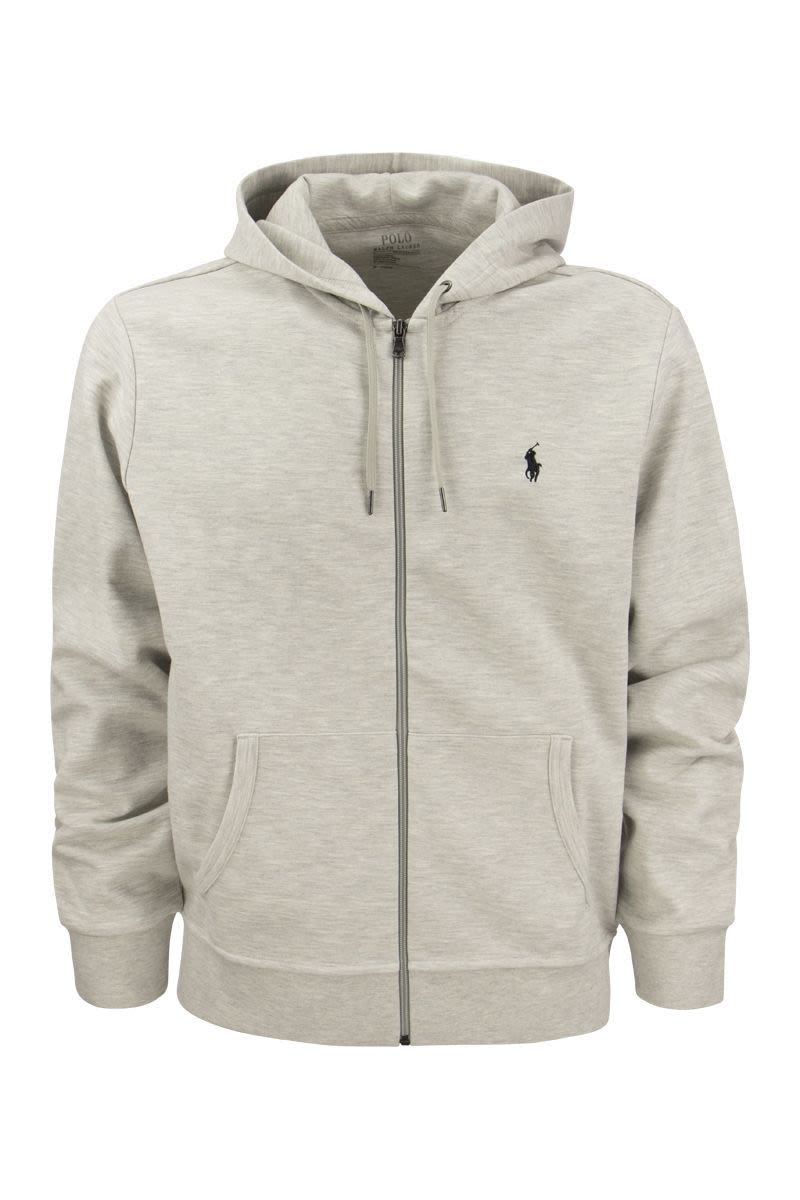 POLO RALPH LAUREN Double Knit Hoodie Sweatshirt