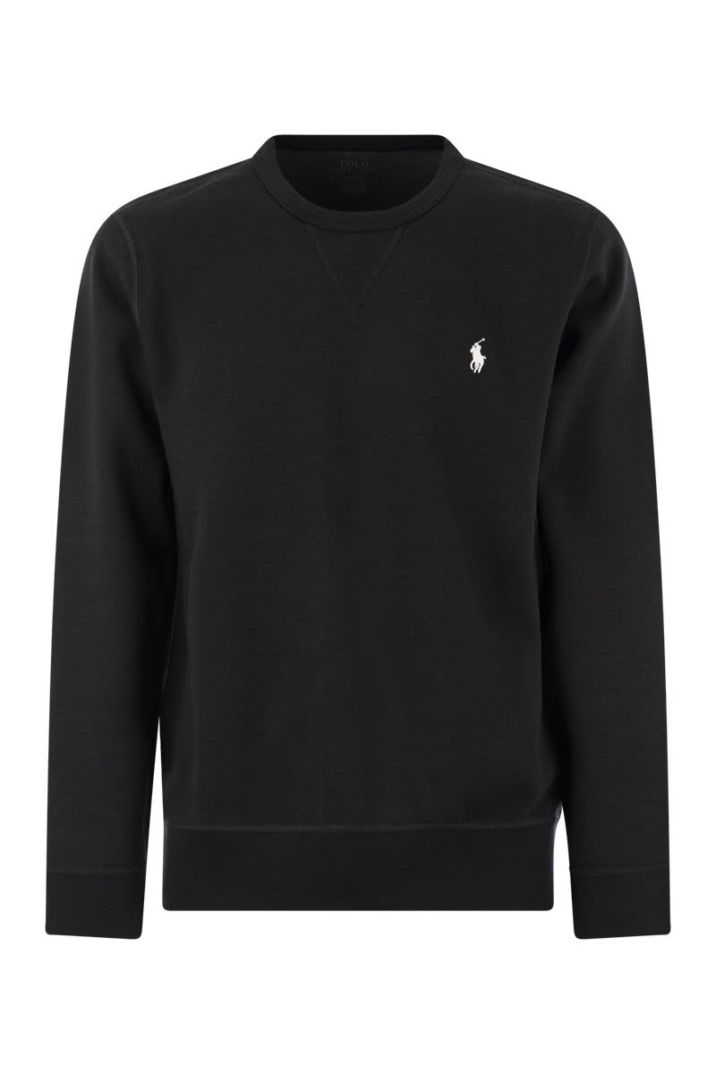 POLO RALPH LAUREN Double Knit Crew Neck Sweatshirt for Men