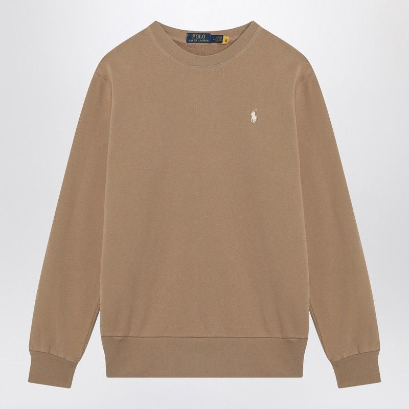 POLO RALPH LAUREN Cotton Crewneck Sweatshirt for Men - SS25 Collection