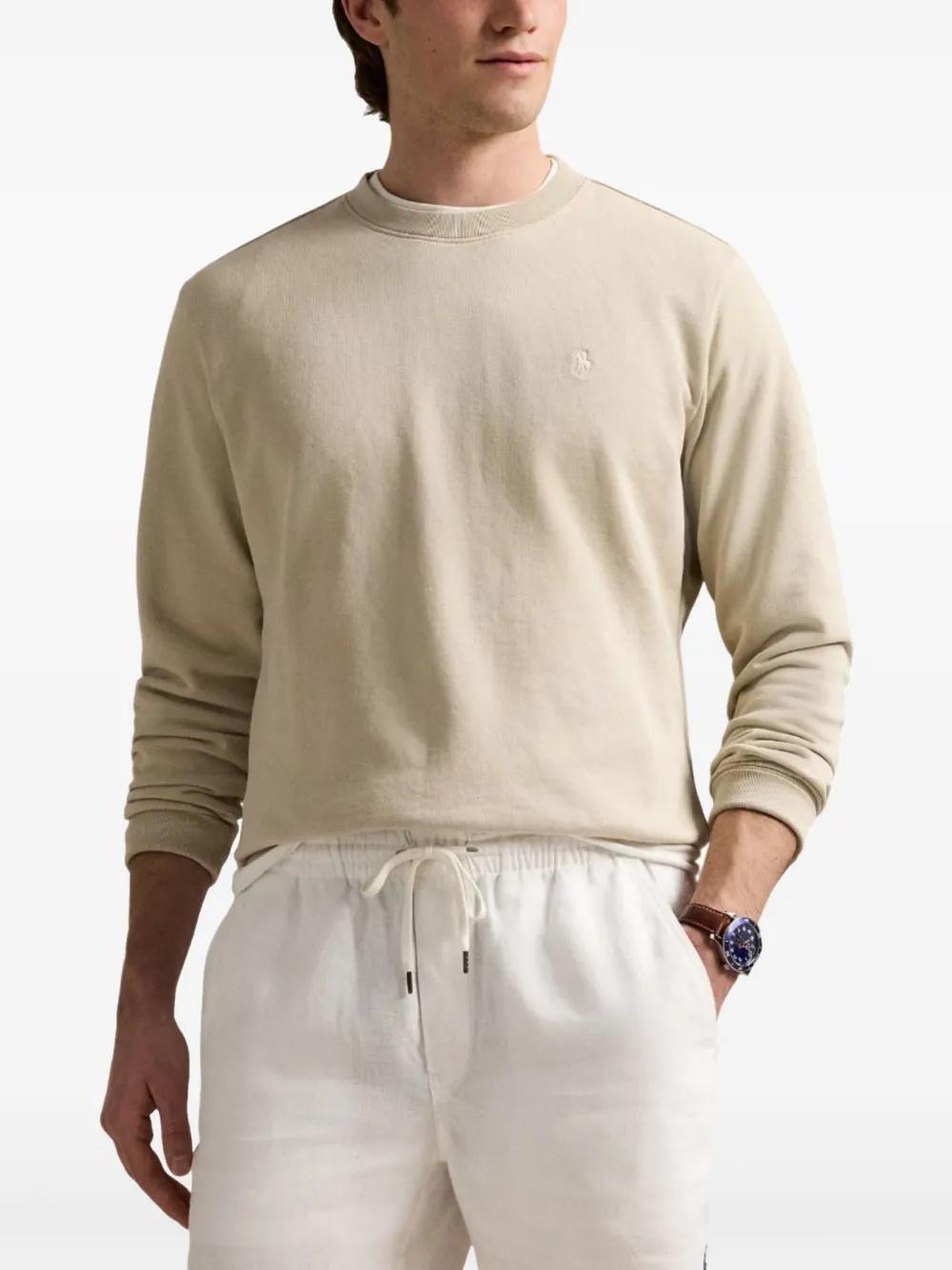 POLO RALPH LAUREN Classic Crewneck Sweatshirt with Logo - Men's