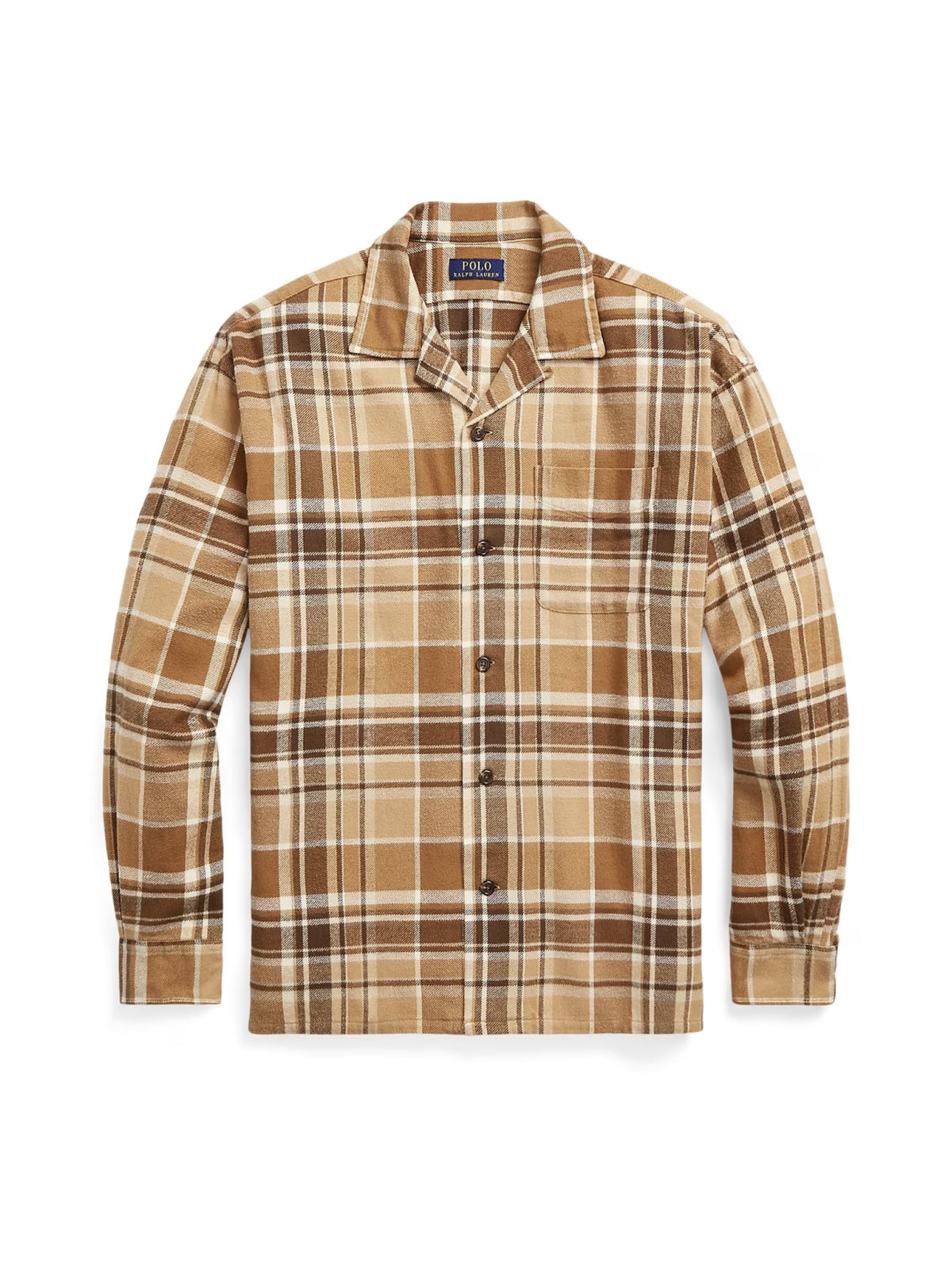POLO RALPH LAUREN Plaid Brushed Cotton Shirt