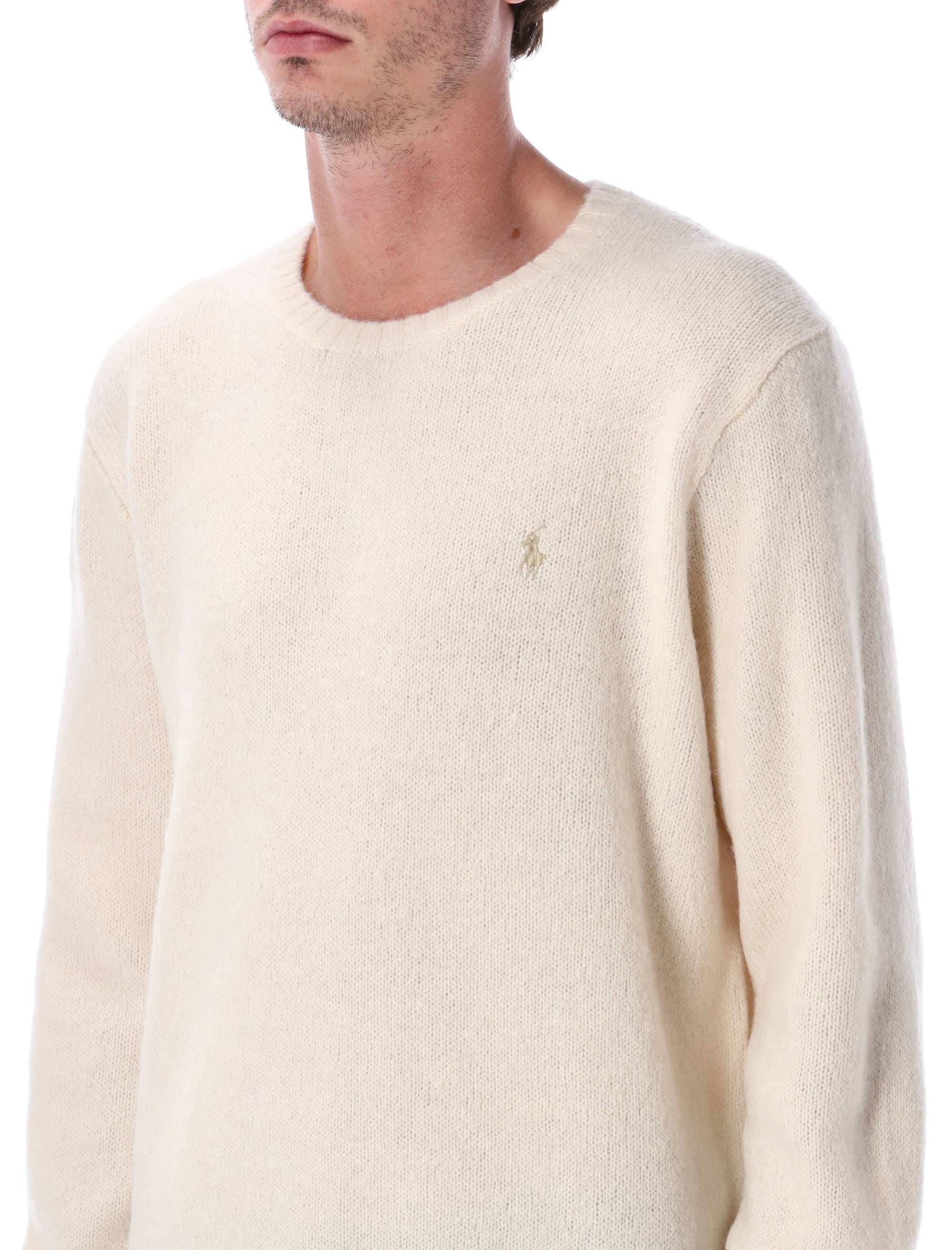 POLO RALPH LAUREN Men's Crew Neck Jumper (Size L)