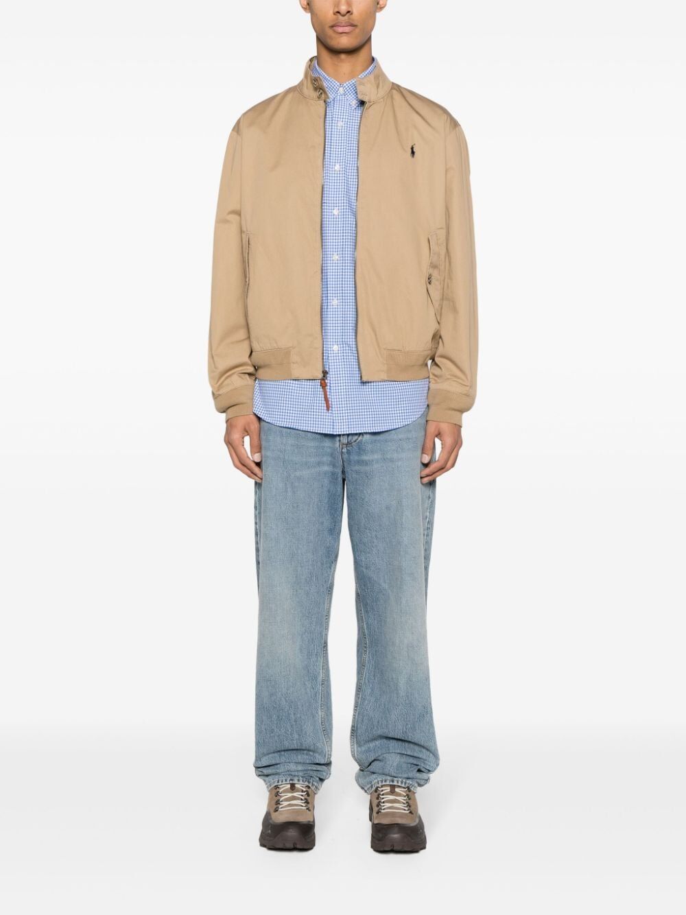 POLO RALPH LAUREN Slim Fit Mini Striped Shirt