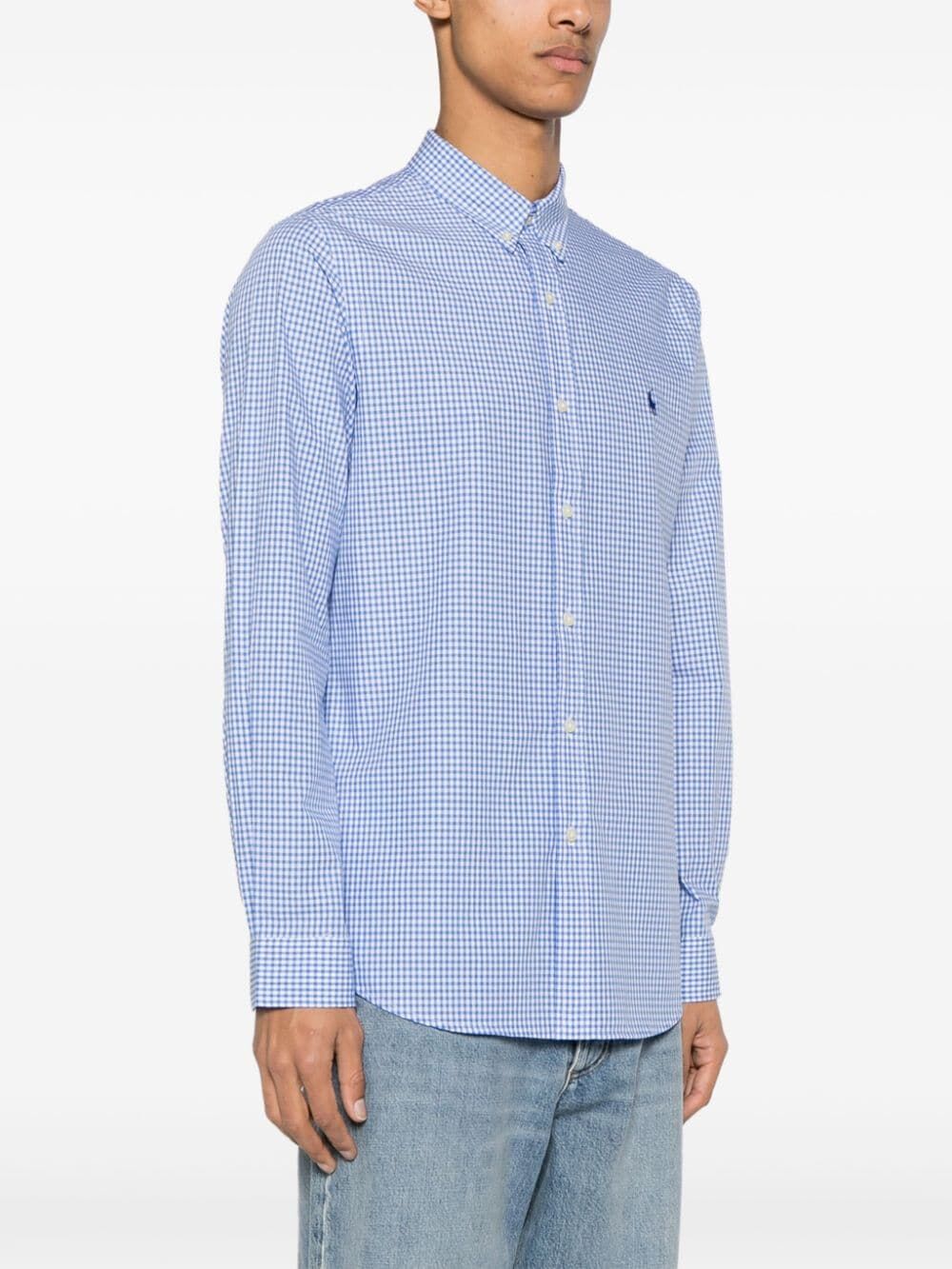 POLO RALPH LAUREN Slim Fit Mini Striped Shirt