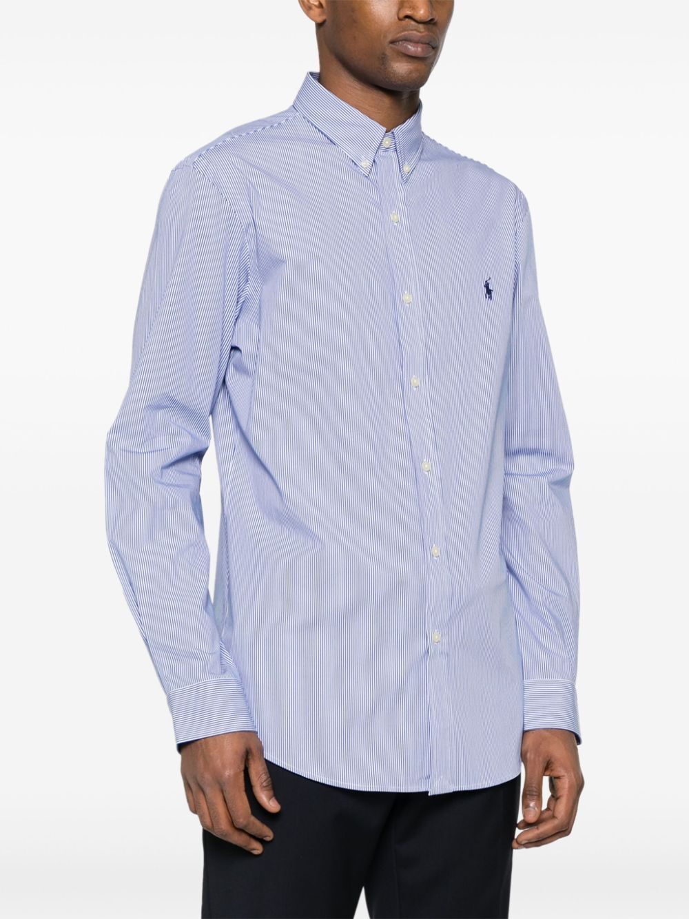 POLO RALPH LAUREN Men's Slim Fit Striped Mini Shirt