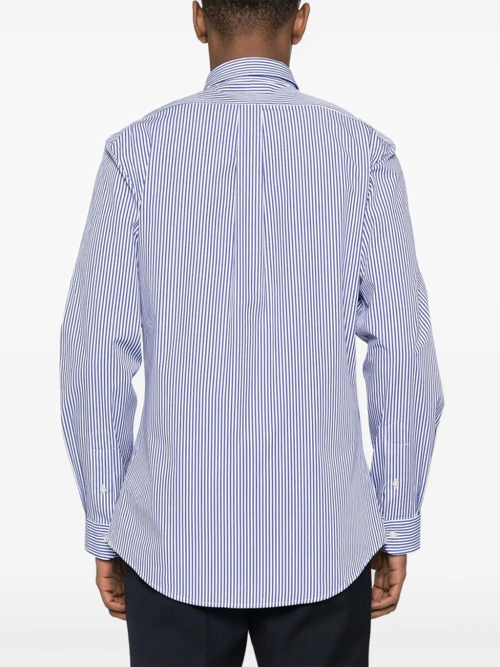 POLO RALPH LAUREN Striped Stretch Poplin Shirt - Slim-Fit
