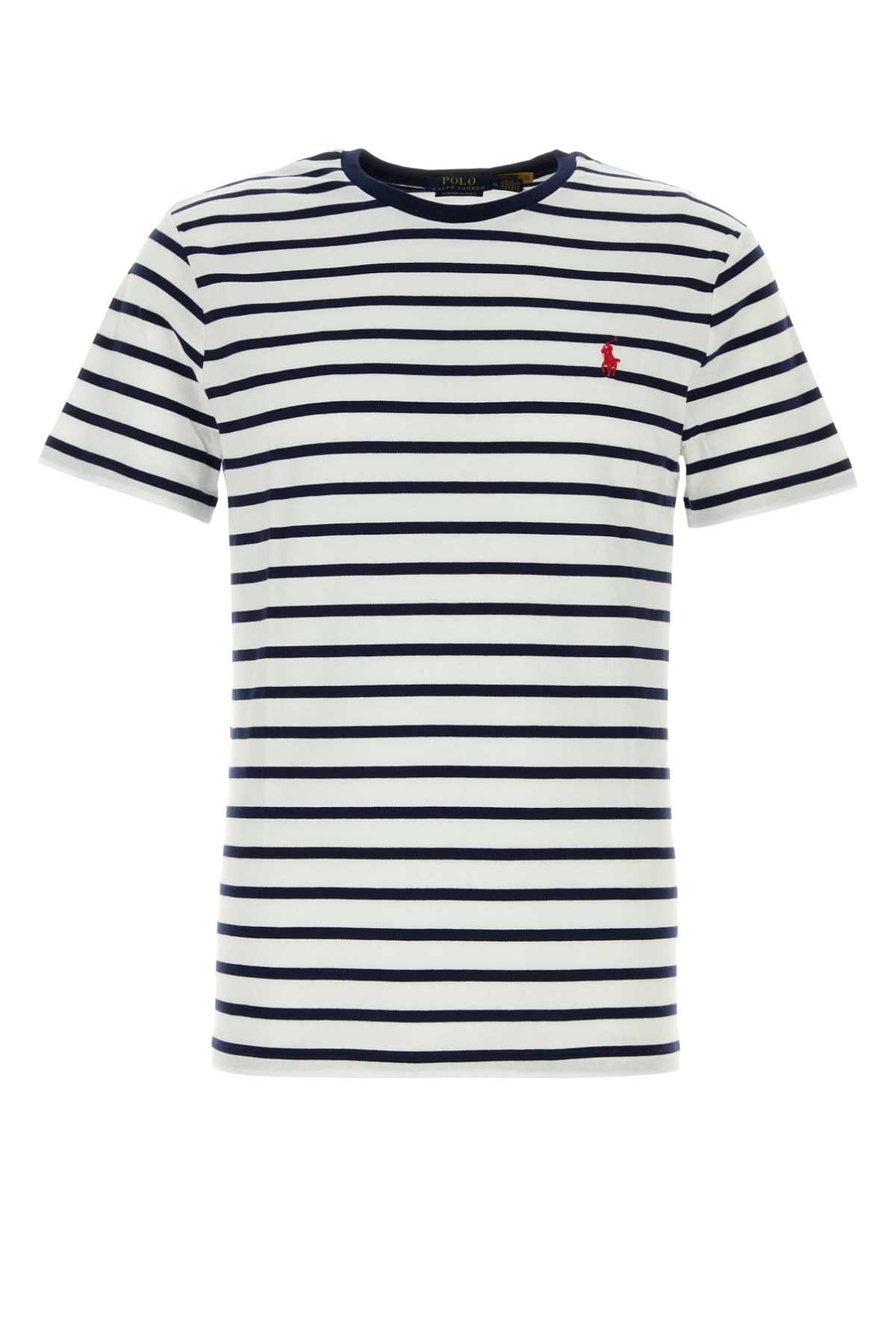 POLO RALPH LAUREN Custom Slim-Fit Striped T-Shirt - Size M