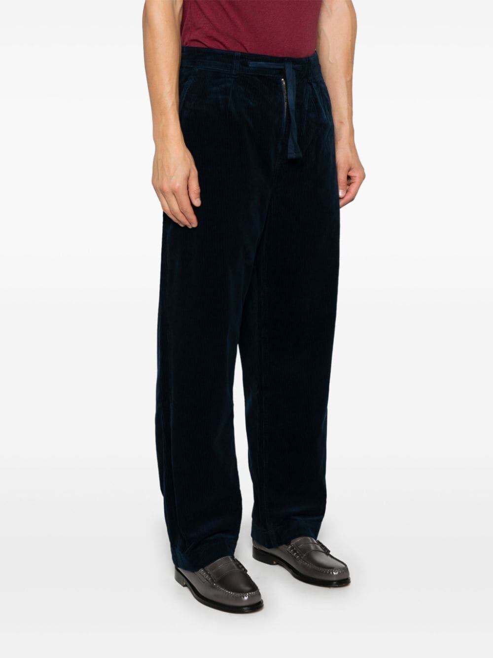 POLO RALPH LAUREN Easy Pant Pleated 8W Corduroy
