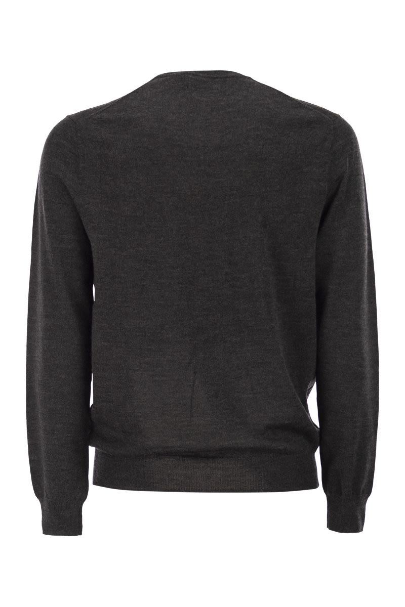 POLO RALPH LAUREN Slim-Fit Washable Wool Crew Neck Jumper