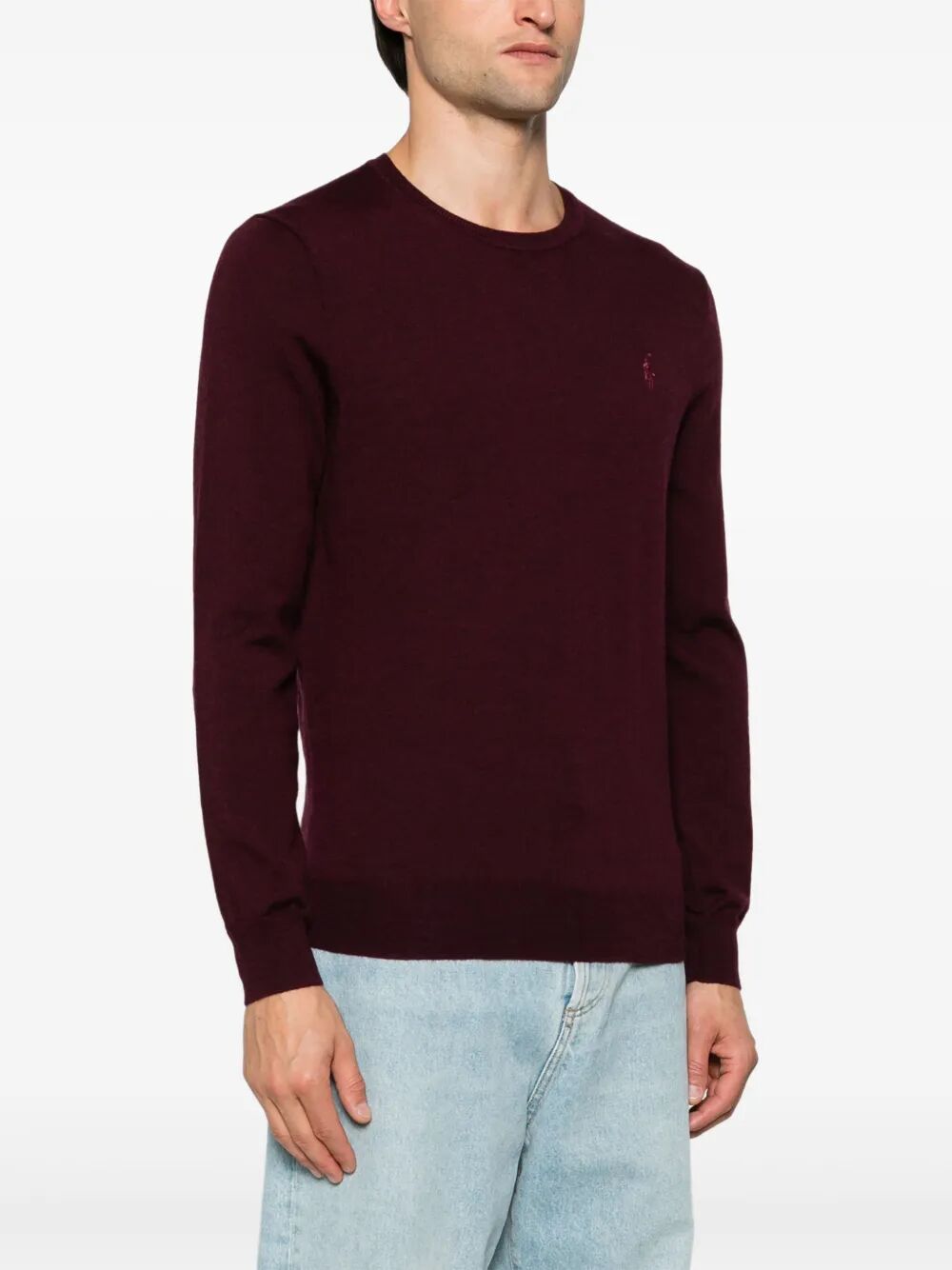 POLO RALPH LAUREN Lightweight Wool Crew-Neck Pullover for Men
