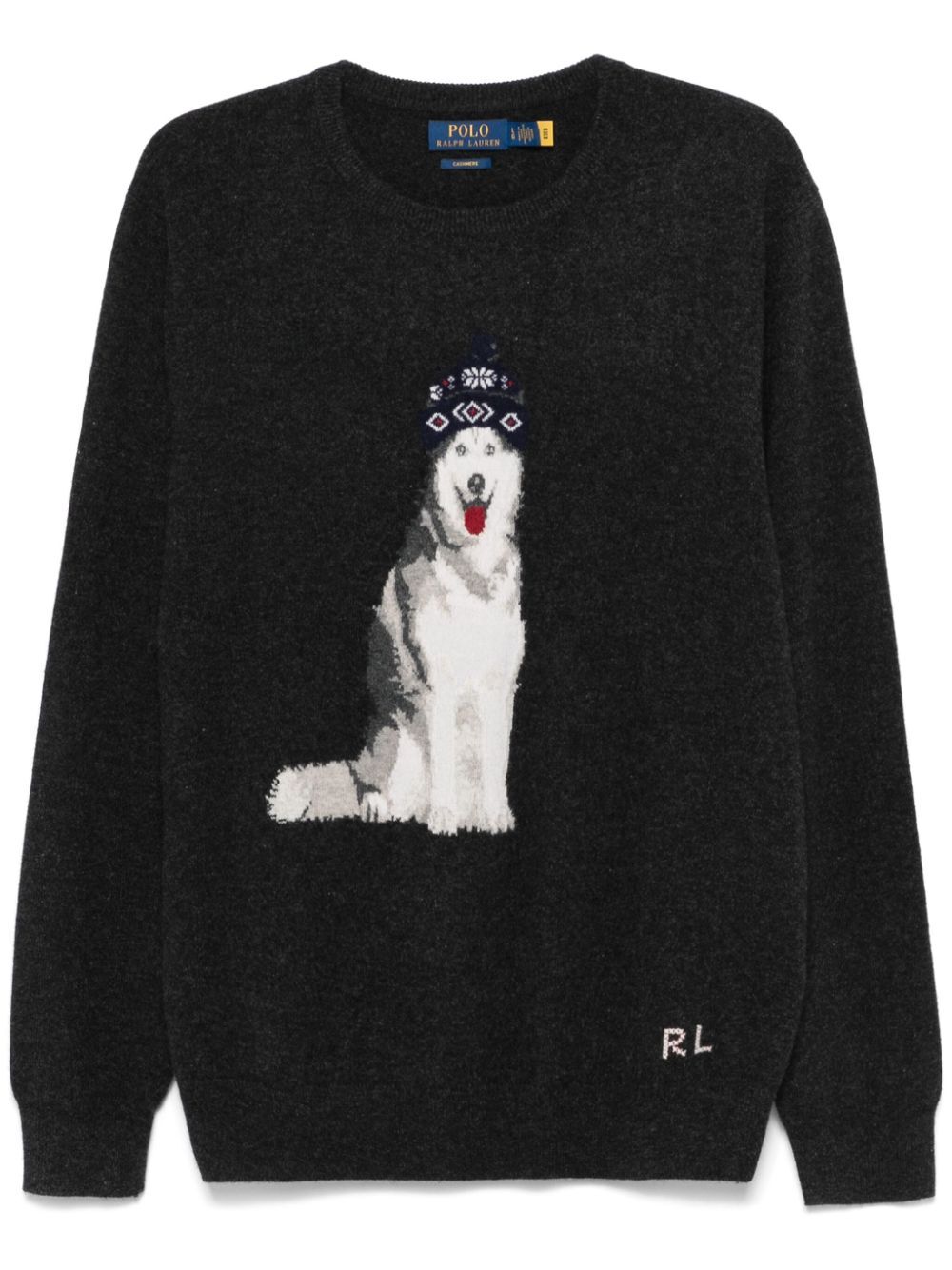 POLO RALPH LAUREN Men's Long Sleeves Cashmere Pullover