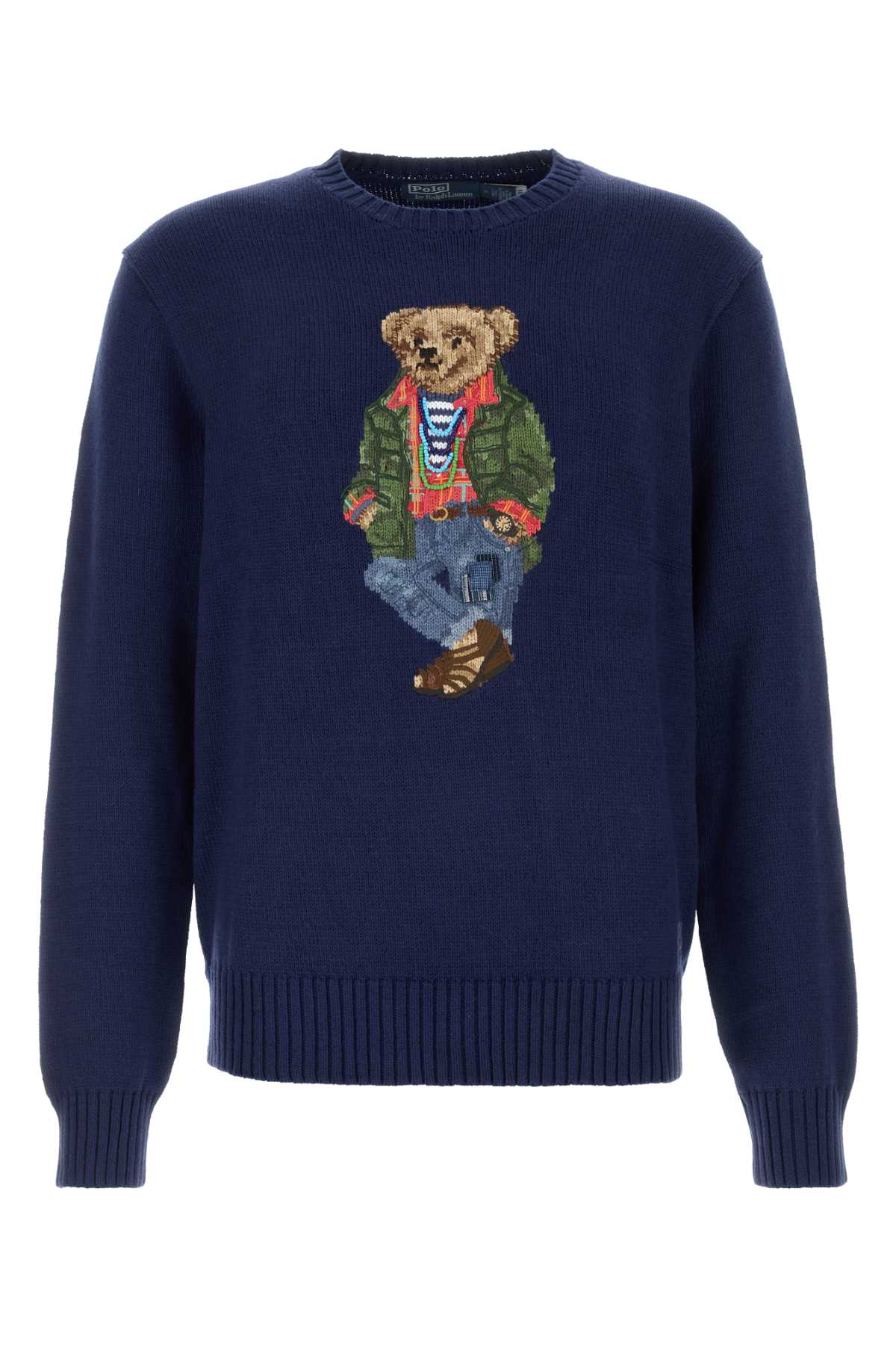 POLO RALPH LAUREN Crewneck Bear Sweater for Men - SS25