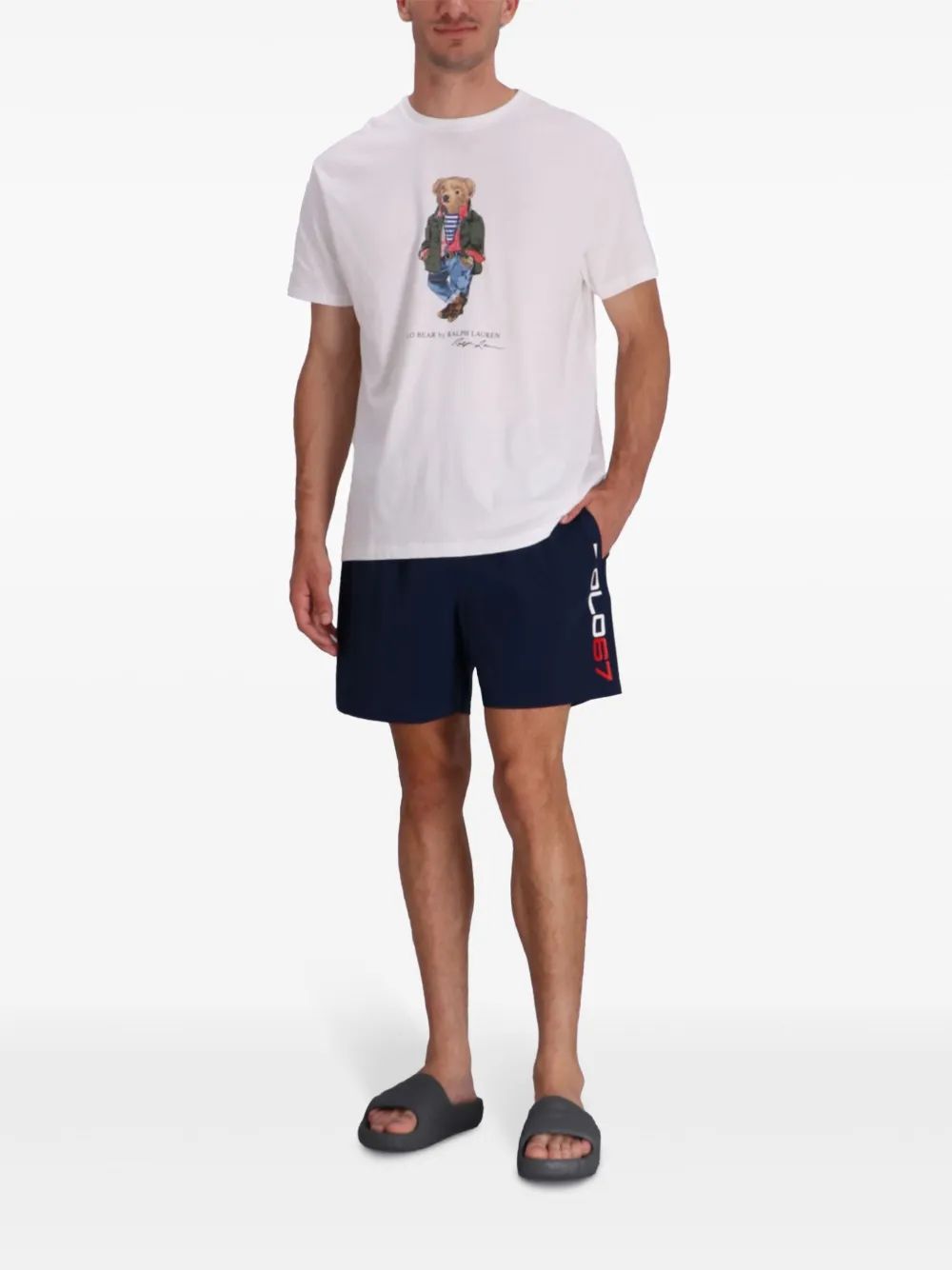 POLO RALPH LAUREN Men's Mini Trunk Swim Shorts