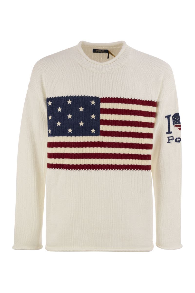 POLO RALPH LAUREN Long Sleeve Pullover Sweater for Men