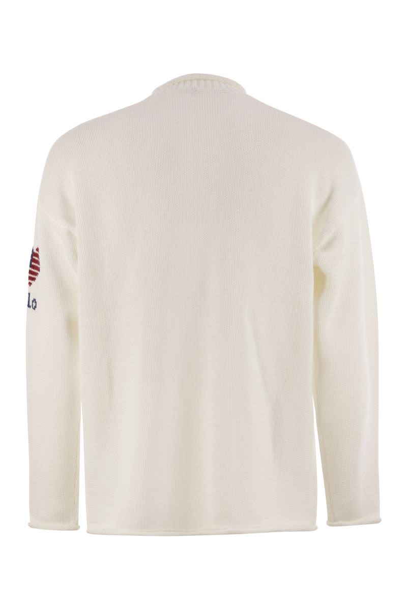 POLO RALPH LAUREN Long Sleeve Pullover Sweater for Men