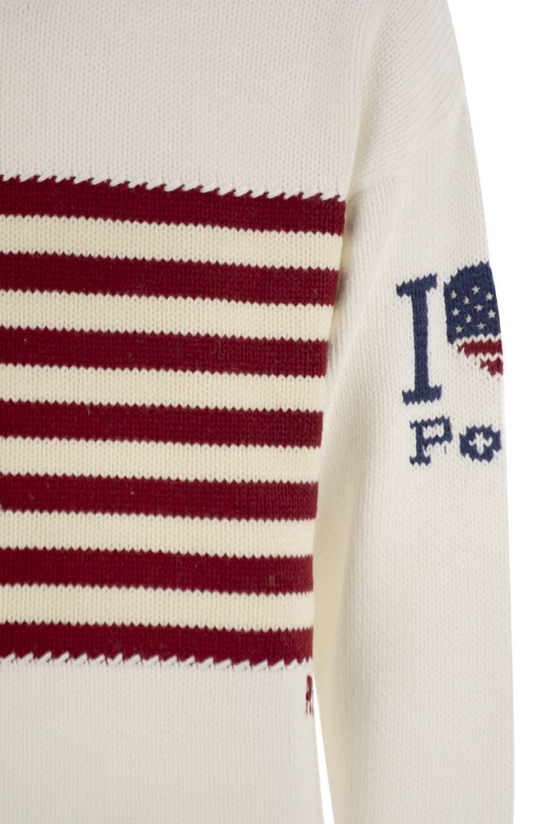 POLO RALPH LAUREN Long Sleeve Pullover Sweater for Men