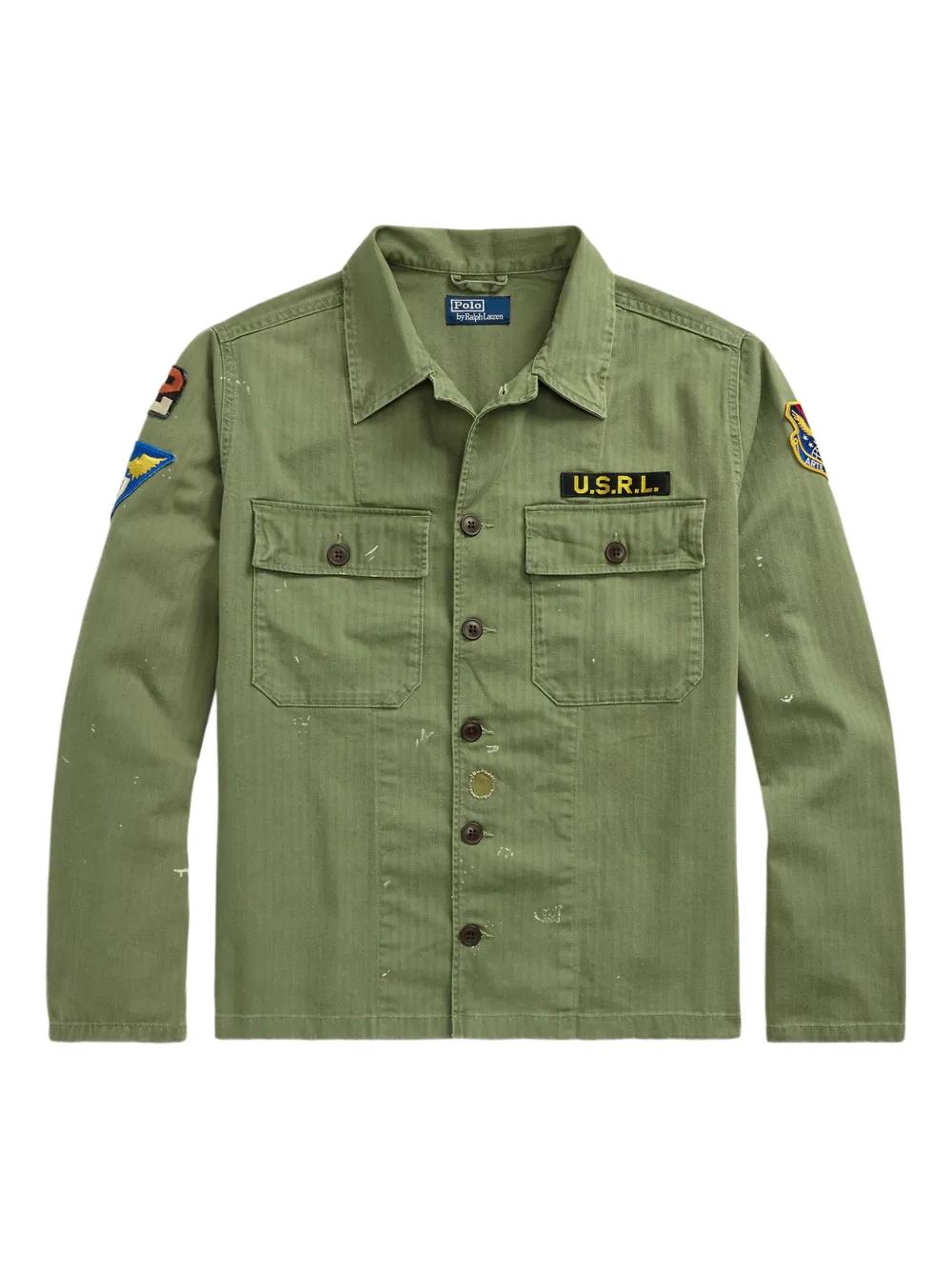 POLO RALPH LAUREN Military Jacket with Patches