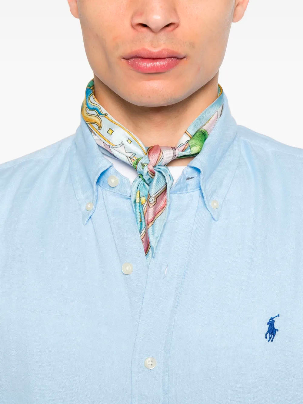 POLO RALPH LAUREN Custom Fit Linen Shirt