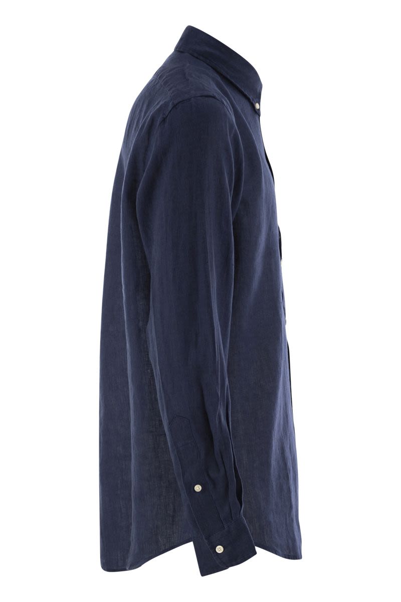 POLO RALPH LAUREN Custom-Fit Linen Shirt for Men