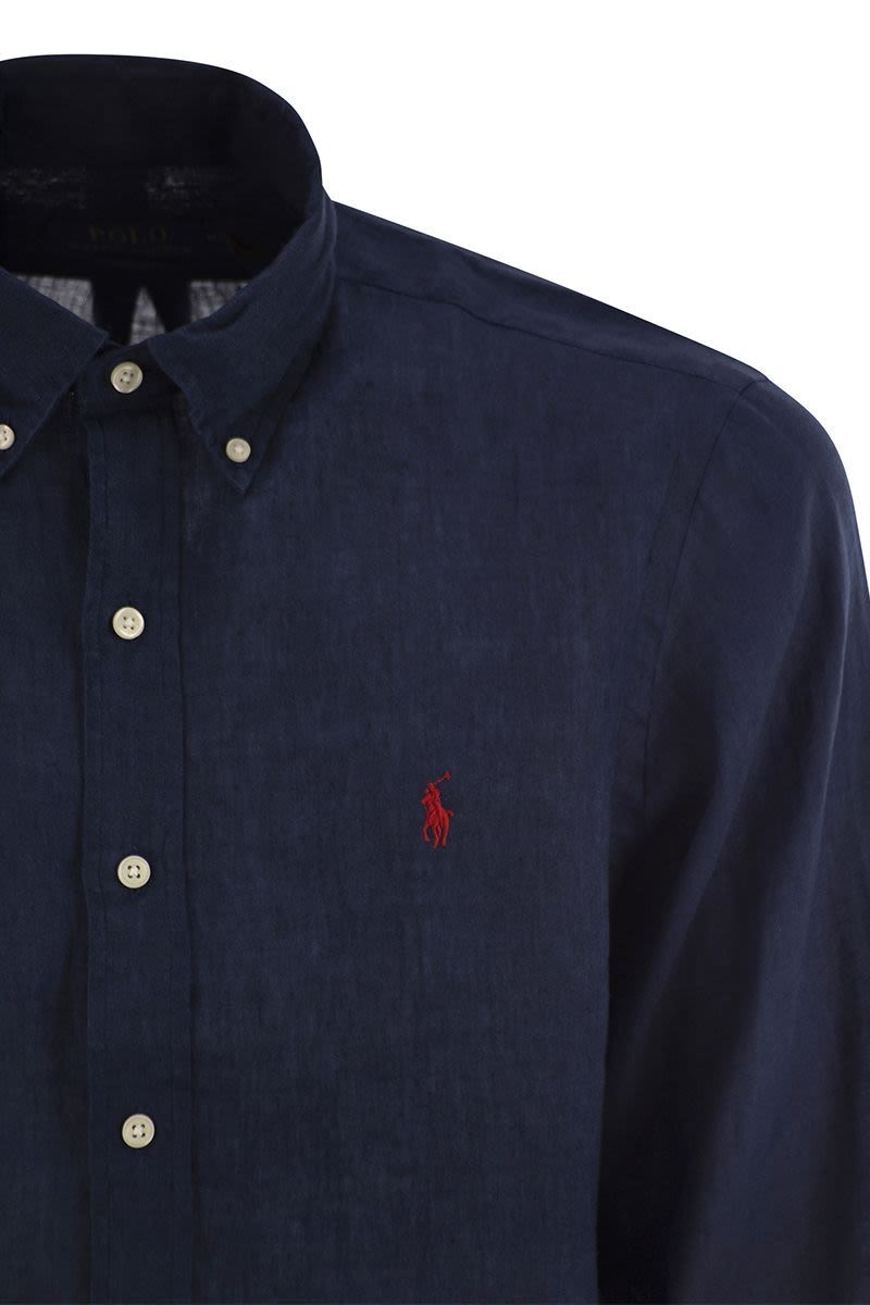 POLO RALPH LAUREN Custom-Fit Linen Shirt for Men