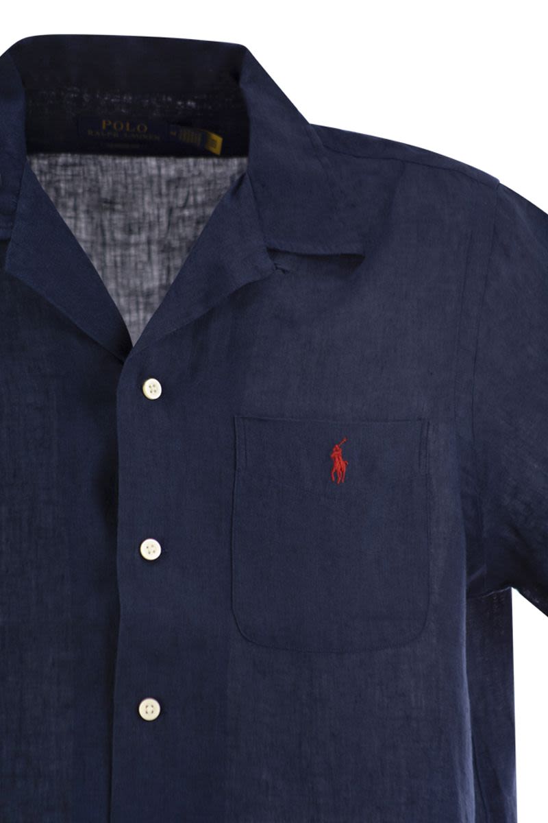 POLO RALPH LAUREN Saharan Linen Shirt - Classic Fit for Men