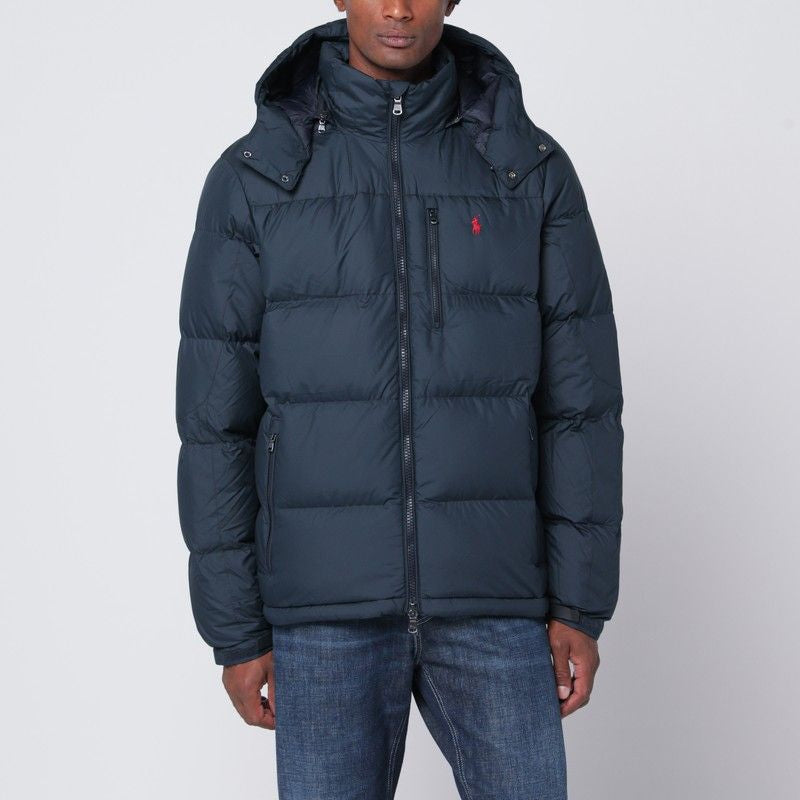 POLO RALPH LAUREN Men's Recycled Polyester Down Puffer Jacket with Removable Hood