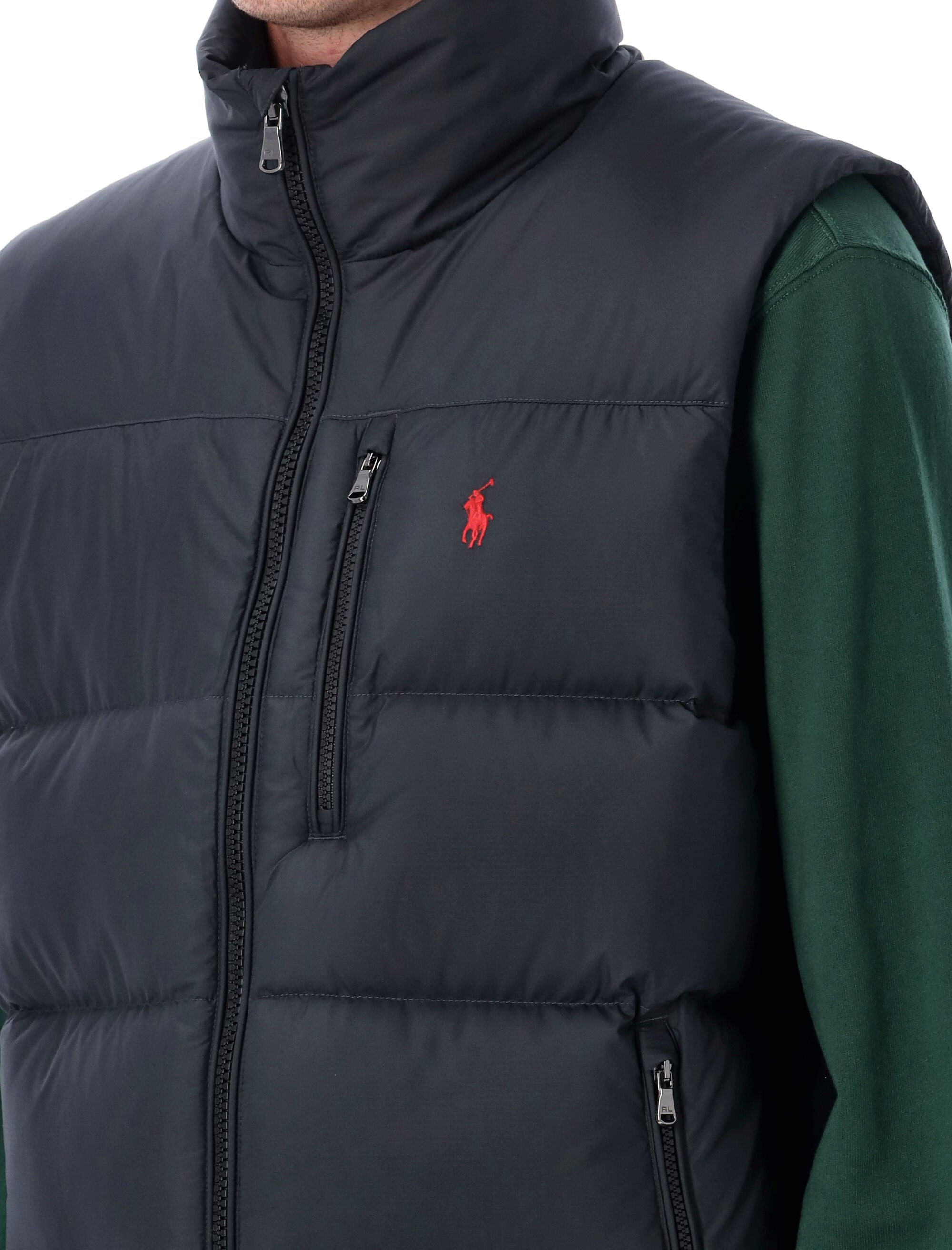 POLO RALPH LAUREN Quilted Stand-Up Collar Gilet for Men
