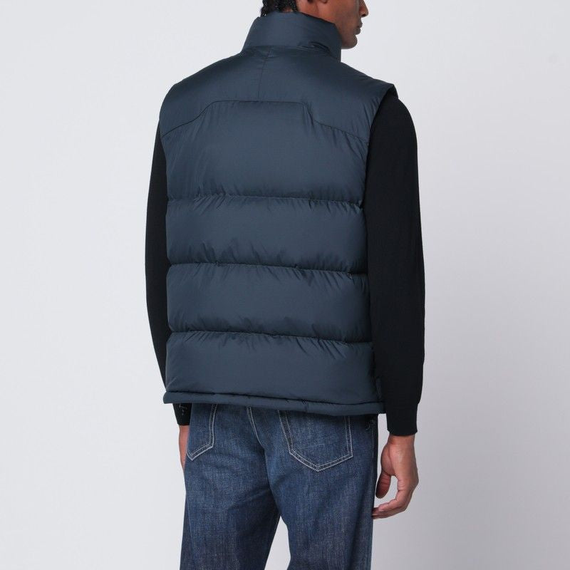 POLO RALPH LAUREN Men's Padded Gilet with Funnel Neck and Zip Closure