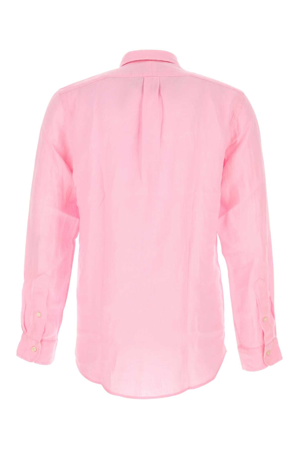 POLO RALPH LAUREN Linen Long Sleeve Sport Shirt