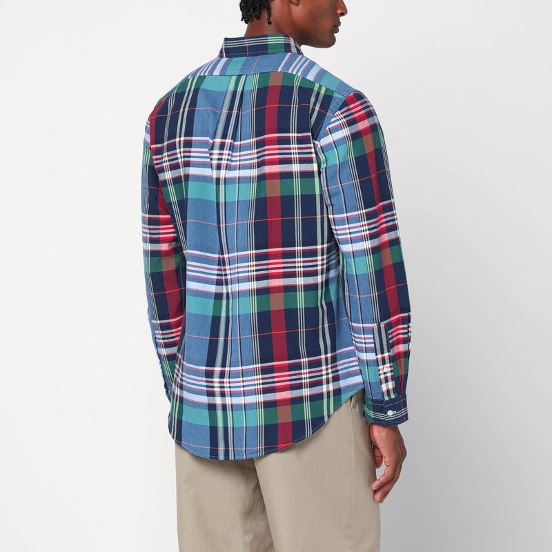POLO RALPH LAUREN Custom-Fit Check Pattern Button-Down Shirt for Men