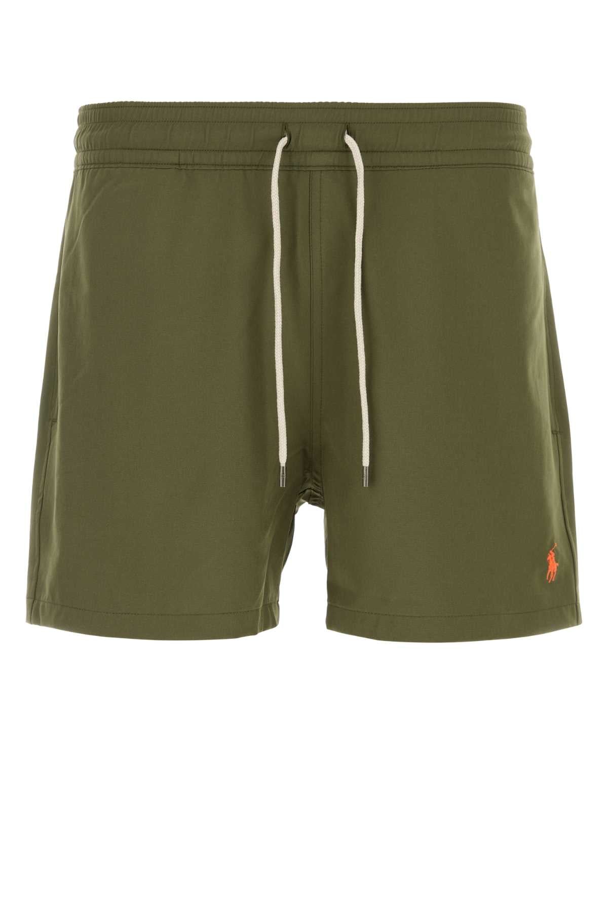POLO RALPH LAUREN Men's Stretch Polyester Mini Swimming Shorts