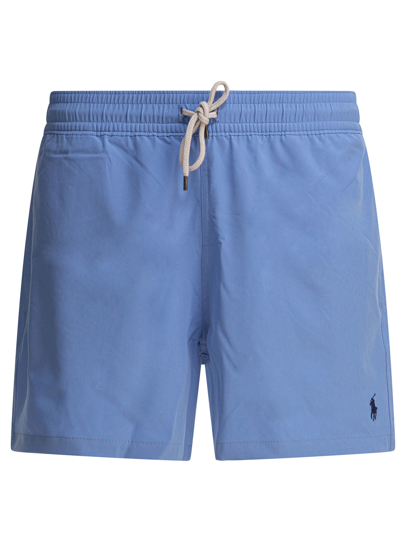 POLO RALPH LAUREN Men's Regular Fit Traveler Mini Swim Shorts