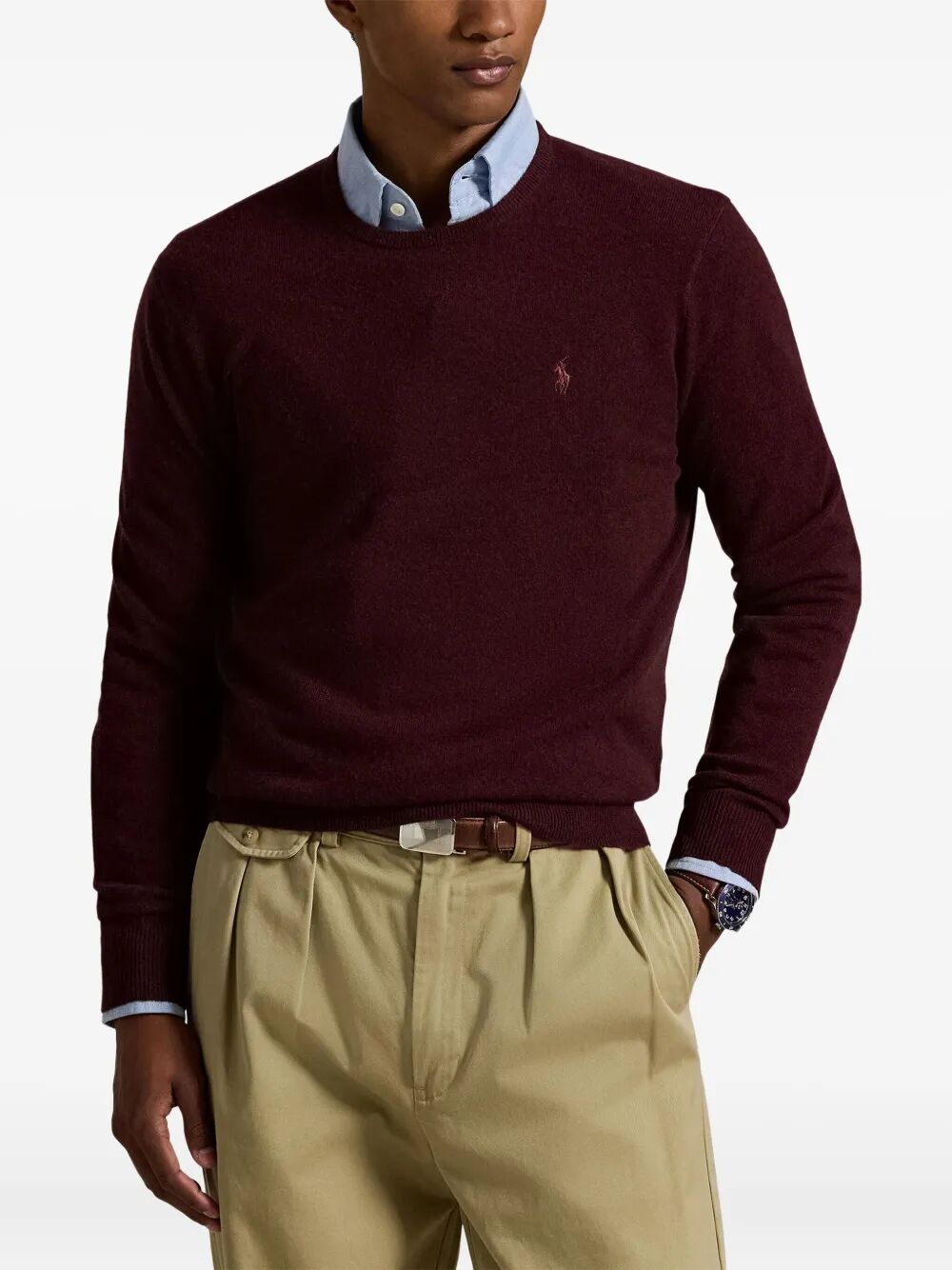 POLO RALPH LAUREN Classic Long Sleeve Pullover for Men