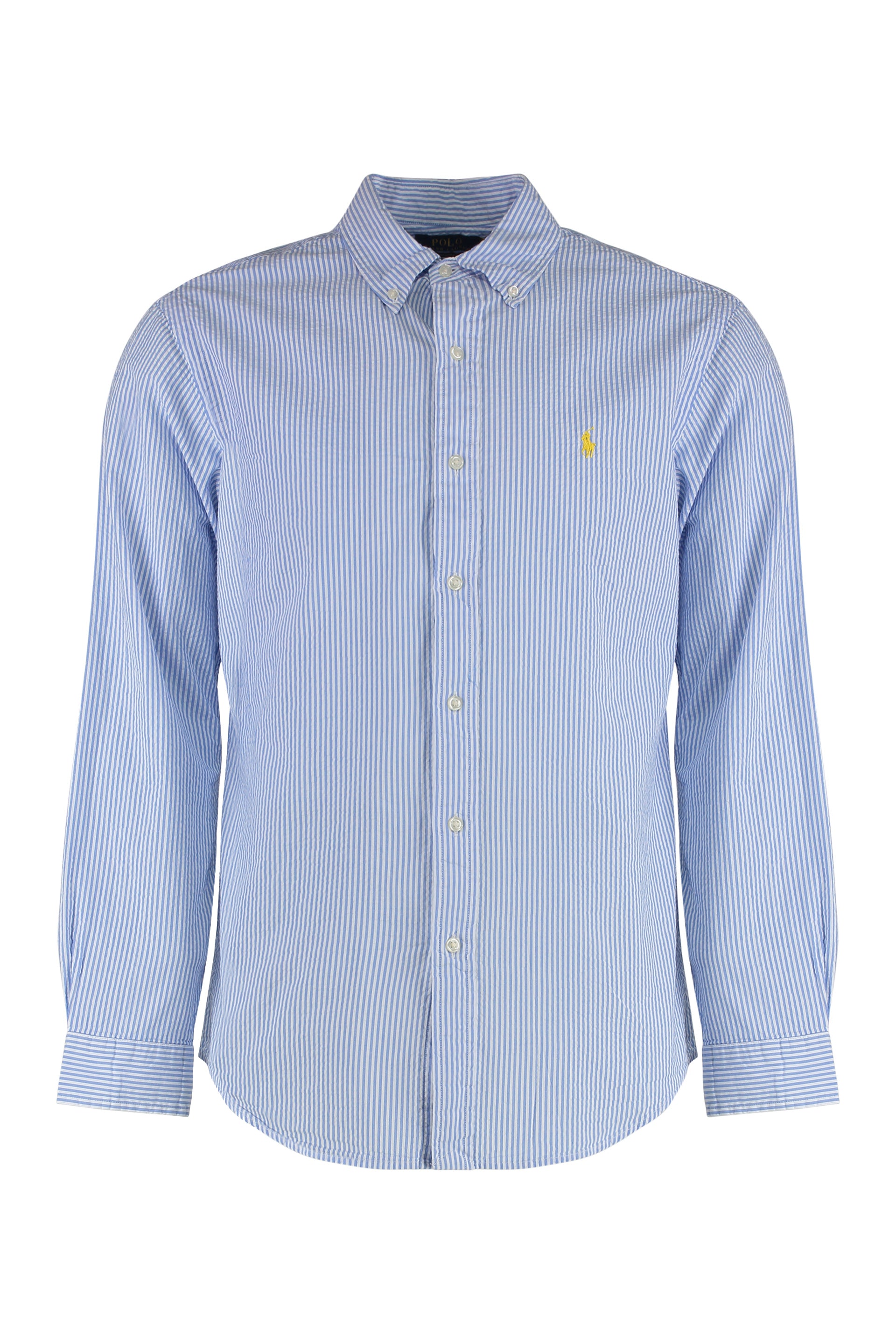 POLO RALPH LAUREN Men's Striped Button-Down Collar Cotton Shirt