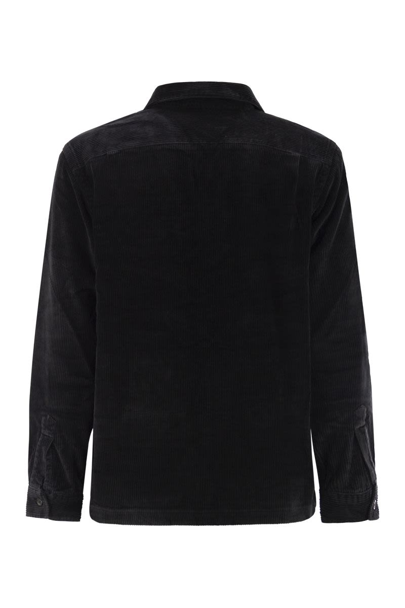 POLO RALPH LAUREN Men's Corduroy Shirt Jacket with Saharan-Style Collar