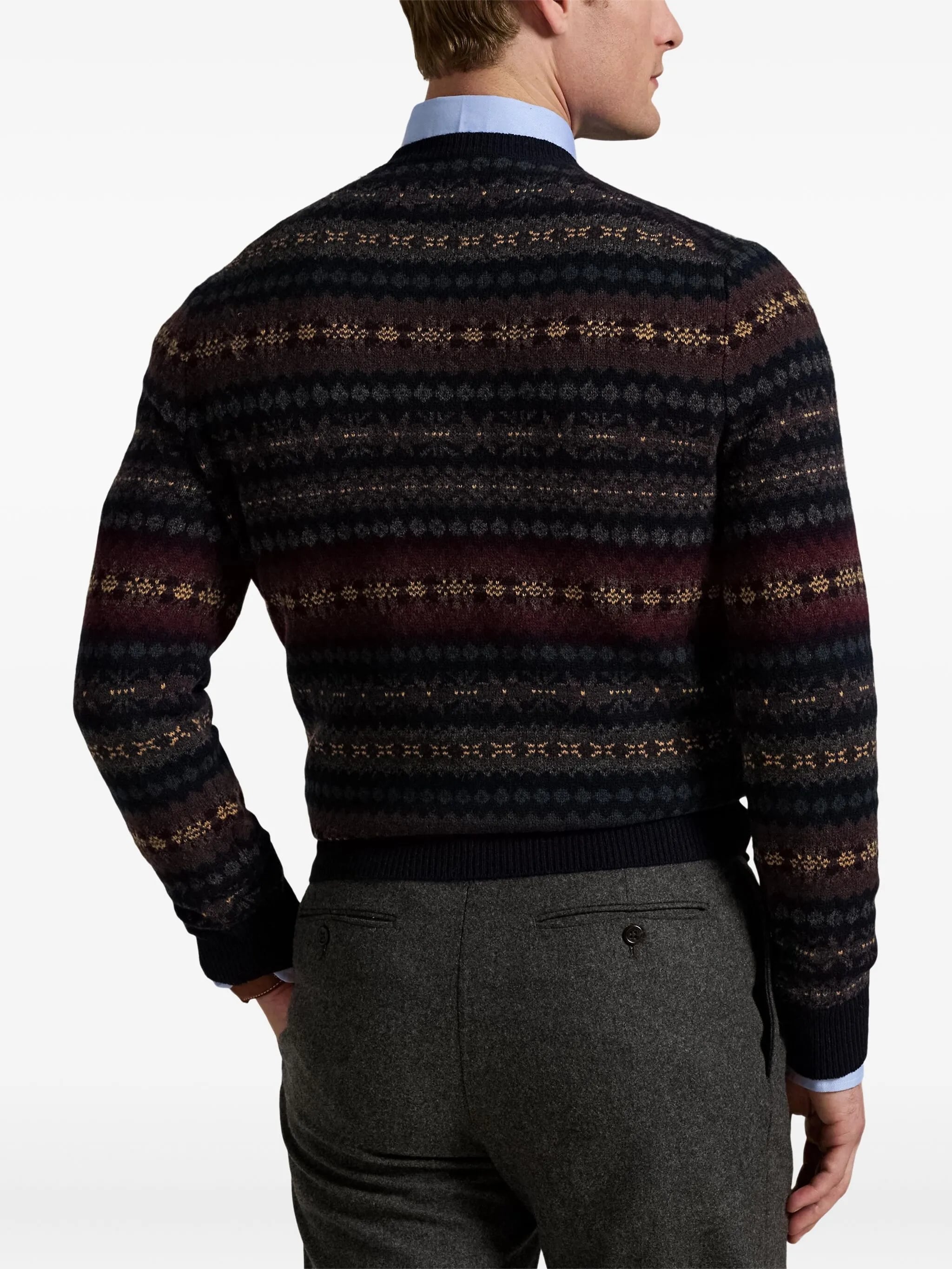 POLO RALPH LAUREN Men's Wool Round Neck Sweater